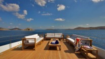 Motor yacht KANGA -  Sudeck Aft Lounging